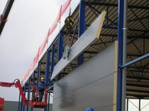работы с сендвич панелями в Александрове